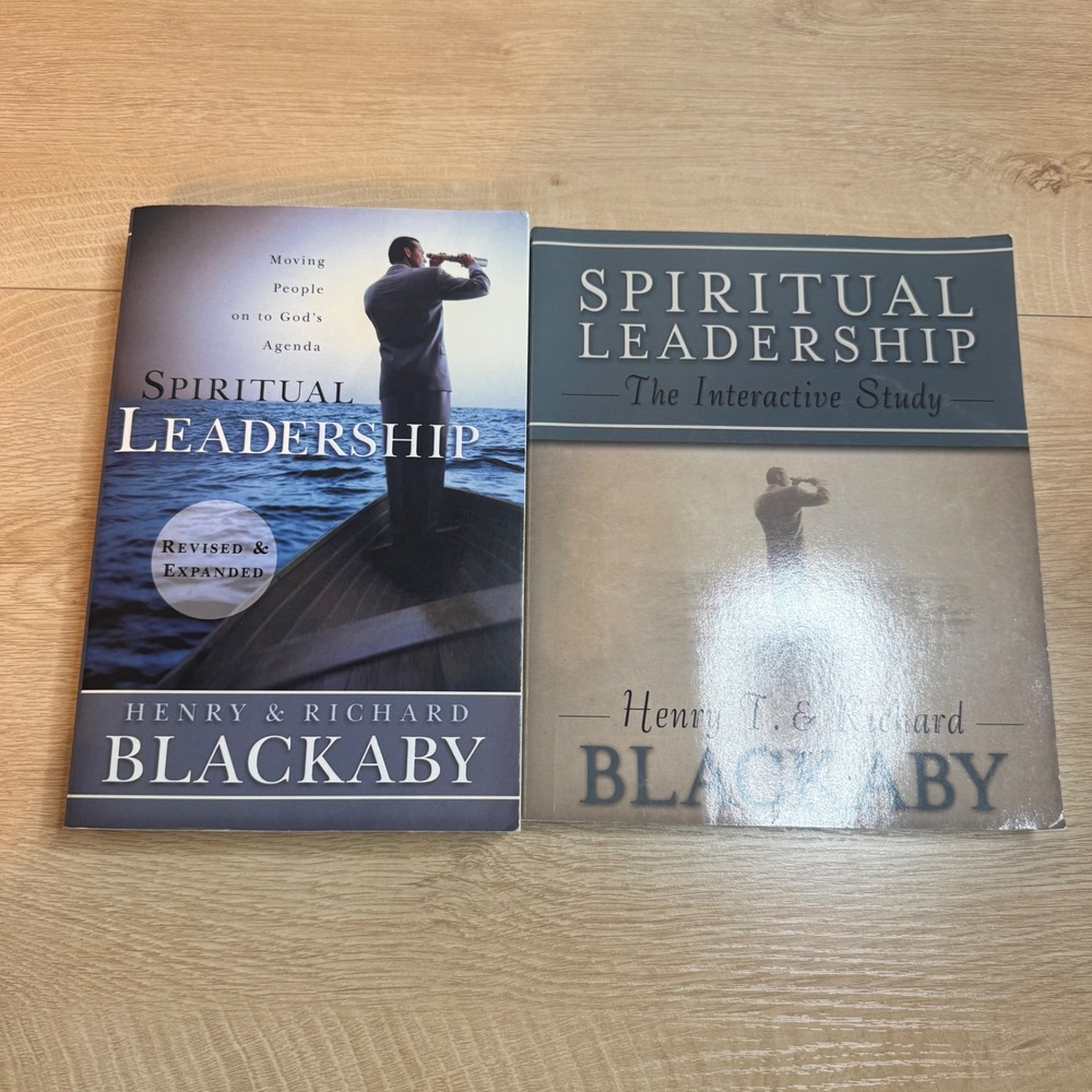 Spiritual Leadership Henry Richard Blackaby Book & Interactive Study Set B&H